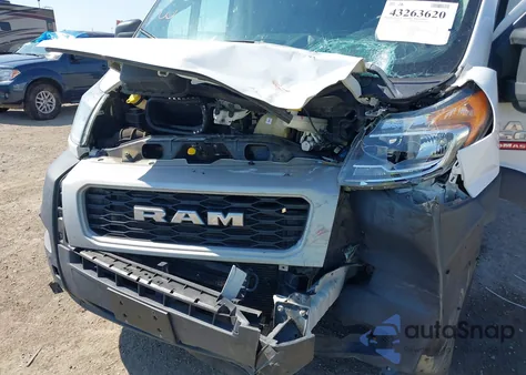 2021 Ram Promaster 2500 High Roof 159 Wb from USA, damaged, VIN 3C6LRVDG4ME555433